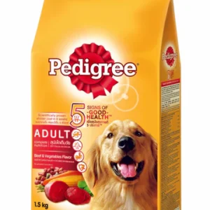 PEDIGREE DOG FOOD ADULT BEEF & VEG 3KG