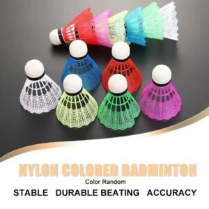 Plastic Colorful Badminton Balls