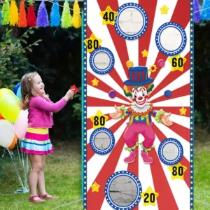 SANDBAG TOSS GAME BANNER