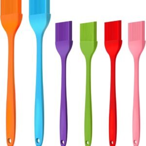 SILICON BRUSH FOR BBQ & CAMPING 6PCS