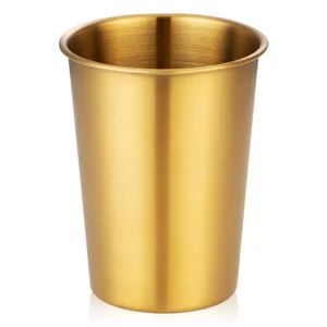 SS WATER GLASS GOLD 500ML SUS304