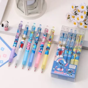 STITCH CARTOON GEL PEN 12'S