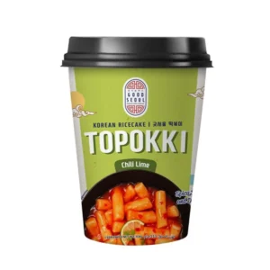 TOPPOKKI RICE CAKE CHILLI LIME 113GM