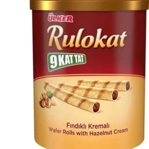 ULKER RULOKAT WAFER ROLLS 170GM CAN