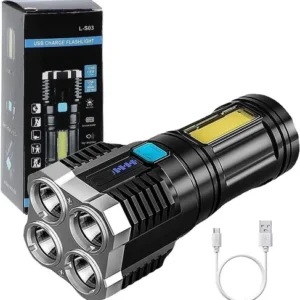 USB RECHARGABLE FLASHLIGHT L-S03