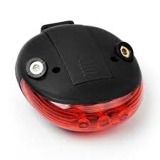 Waterproof Rear Bicycle Tail Light for night cycling safety warning Red light