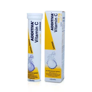 ADDITIVA VITAMIN C 1000MG LEMON TABLETS 20PCS