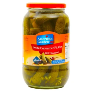 AMERICAN GARDEN Dill Flavoured Petite Cucumber Pickles 907g