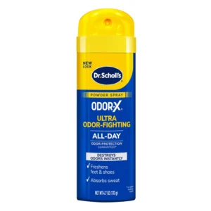 DR.SCHOLL'S ODOR-X ULTRA ODOR-FIGHTING POWDER SPRAY 133G