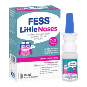 FESS LITTLE NOSES SALINE NASAL SPRAY 15ML