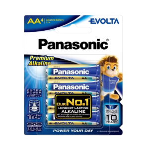 PANASONIC BATTERY AA 4PCS
