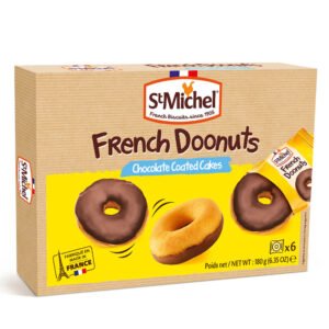ST MICHEL French Doonuts Chocolate Coated Sponge Cakes 180g