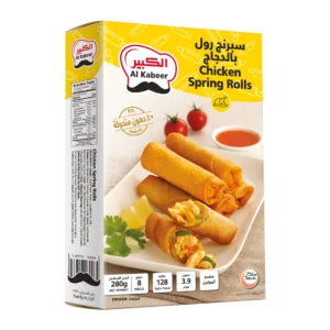 AL KABEER CHICKEN SPRING ROLLS 280GM BOX
