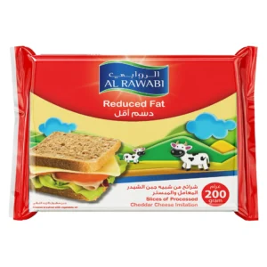 AL RAWABI Low Fat Cheese Slices 200g