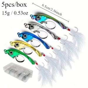 AVLCOAKY VIB ZINC ALLOY FISHING LURE 15GM