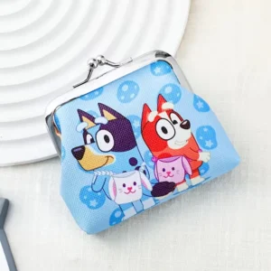 BLUEY CUTE DOG COIN PURSE - BLUE