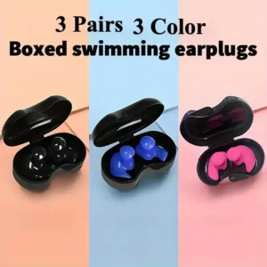 BOXED SWIMMING EARPLUGS 2'S SET