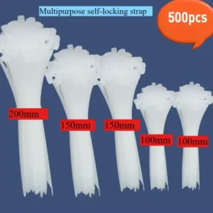 CABLE TIE WHITE 100MM 200'S