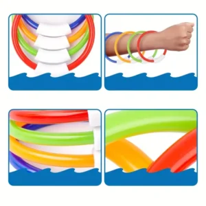 COLOURFUL FLOATING RINGS 4COLORS