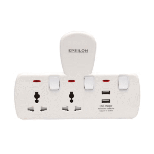 EPSILON 2-Way Universal Usb Socket ES1113