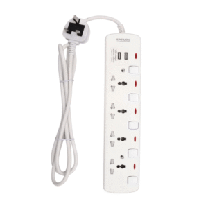 EPSILON Extension Socket 4-Way With USB 2meter ES1108