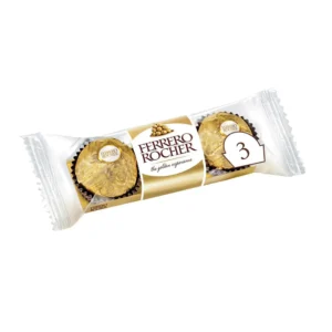 FERRERO ROCHER Fine Hazelnut Milk Chocolates 37.5g