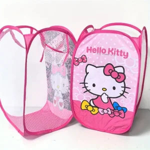 HELLO KITTY FOLDABLE STORAGE BASKET 40LB