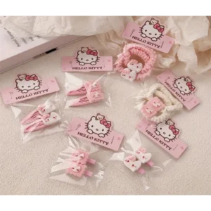 Hello Kitty Hair Clip Set 2'S