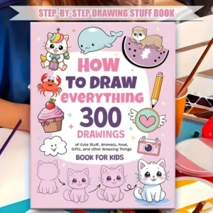 HOW TO DRAW EVERYTHING 300 DRAWINGS BOOK
