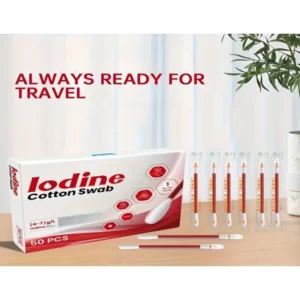 IODINE COTTON SWAB 10'S