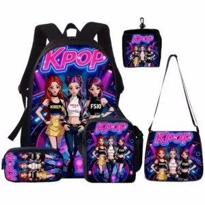 K-POP BACKPACK & 5PCS SET