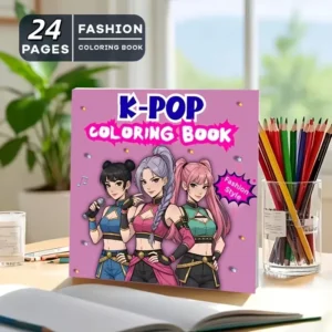 K-POP COLOURING BOOK NB0036 FASHION STYLE