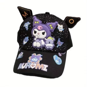 KUROMI CUTE CARTOON GIRL'S CAP