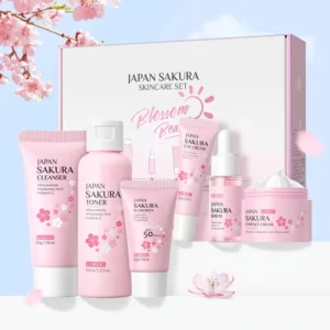 LAIKOU JAPAN SAKURA 6PCS SKINCARE SET