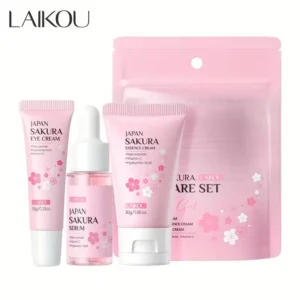 LAIKOU JAPAN SAKURA SKINCARE 3'S SET