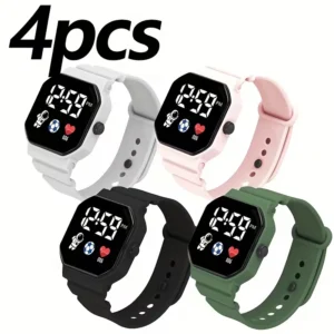 LED SPORTS BOYS WATCH SQUARE