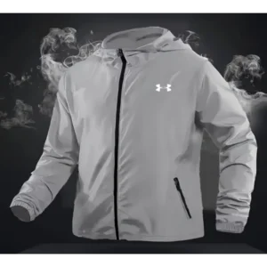 Lightweight Hooded Jacket With Under Armour Logo