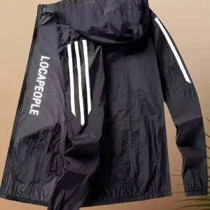LOCAPEOPLE SPORTS SUMMER JACKET BLACK-XXL