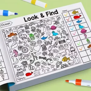 LOOK & FIND SHAPE / COLOR BOOK