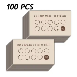 LOYALTY CARD 100PCS