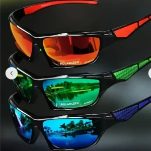 MEN'S POLARIZED SPORTS GLASS WITH ANTI GLARE LENSE