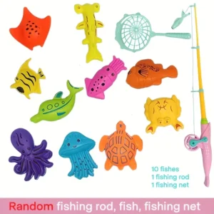 NOVEL FISHING TOY 12'S SET