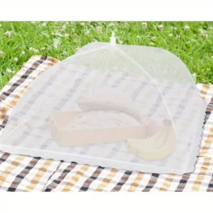 POP-UP PCNIC FOOD TENT COVER WHITE 14 INCHES
