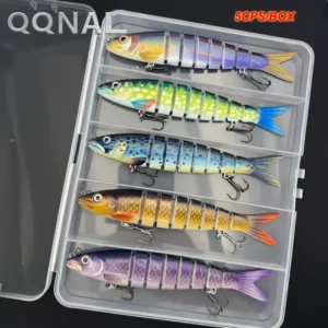 QQNAL 7-SECTION COLOURFULL FISHING BAITH 13CM