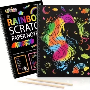 RAINBOW SCRATCH PAPER NOTE
