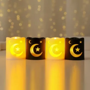 RAMADAN ELECTRONIC CANDLES 4PCS SET