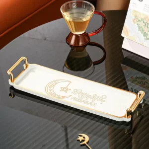 RAMADAN MUBARAK LANTERN PLASTIC TRAY