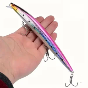 REALISTIC HARD CRANKBAIT FISHING LURE 24GM-PINK