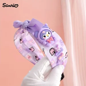 Sanrio Cute Cartoon Girls Hairband-Kuromi