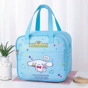 Sanrio Cute Cartoon Lunch Box Bag-Cinnamaroll
